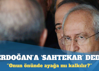 Kılıçdaroğlu: Bir sahtekarın önünde ayağa mı kalkılır?