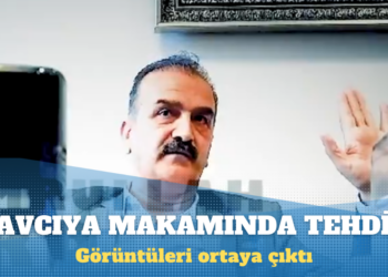 Savcıya tehdidin görüntüleri ortaya çıktı