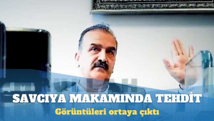 Savcıya tehdidin görüntüleri ortaya çıktı