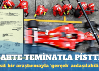 Formula 1 pisti ihalesini kazanan şirket sahte teminat mektubu verdi