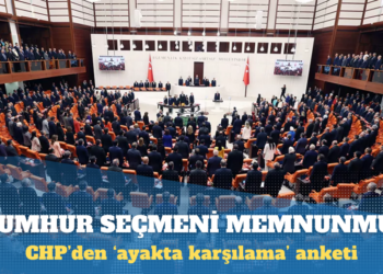 CHP’den ‘ayakta karşılama’ anketi: Cumhur memnun