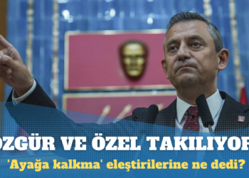 Özgür Özel’den ‘ayağa kalkma’ eleştirilerine yanıt: Kaybediyorsam ben kaybediyorum