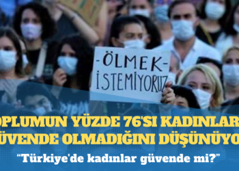 Anket: Toplumun yüzde 76’sı kadınların güvende olmadığını düşünüyor
