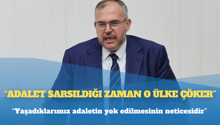 Doç. Dr. Necmettin Çalışkan: “Yaşadıklarımız adaletin yok edilmesinin neticesidir”