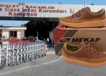 ‘Sarı mekap’ı tahrik edici bulan cezaevi idaresi, ayakkabıya el koydu