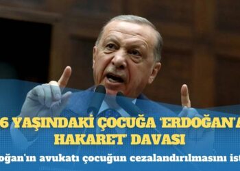 16 yaşındaki çocuğa ‘Erdoğan’a hakaret’ davası