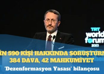 ‘Dezenformasyon Yasası’ bilançosu: 4 bin 590 kişi hakkında soruşturma, 384 dava, 42 mahkumiyet