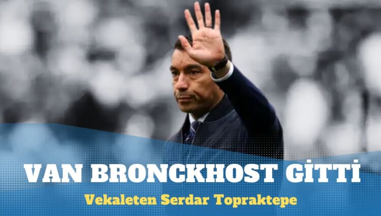Beşiktaş, Van Bronckhorst’la yollarını ayırdı
