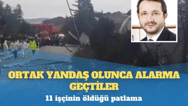 11 işçinin öldüğü patlama: Fabrikanın ortağı, Erdoğan’a yakınlığı ile bilinen iş adamı aynı zamanda medya patronu Kalyoncu çıktı