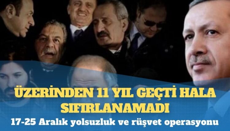 17-25 Aralık yolsuzluk ve rüşvet operasyonu: Üzerinden 11 yıl geçti hala sıfırlanamadı