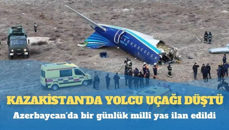 Kazakistan’daki uçak kazasının bilançosu açıklandı: 38 ölü