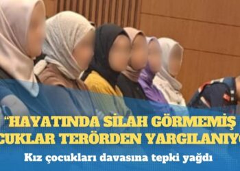 Kız çocukları davasına tepki yağdı: “Hayatında silah görmemiş çocuklar terörden yargılanıyor”