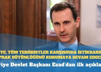 Suriye Devlet Başkanı Esad’dan ilk açıklama: Suriye, tüm teröristler karşısında istikrarını ve toprak bütünlüğünü korumaya devam edecek
