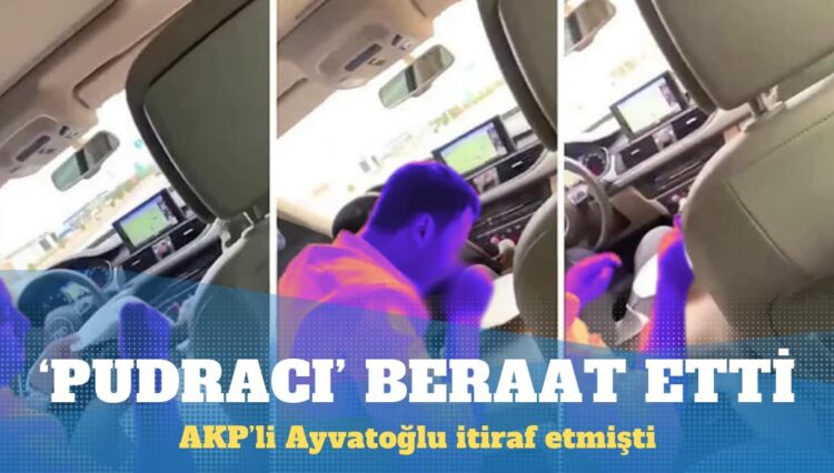 ‘Kokain değil pudra şekeriydi’ diyen AKP’li beraat etti