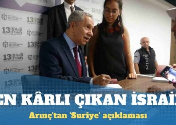Bülent Arınç’tan ‘Suriye’ açıklaması: Olanlardan en karlı çıkan İsrail’dir