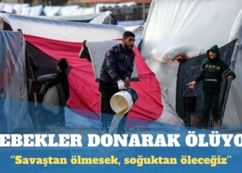 Gazze’de bebekler soğuktan donarak ölüyor