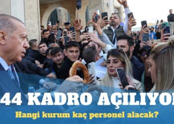 Bazı bakanlık ve kurumlarda 244 kadro açıldı