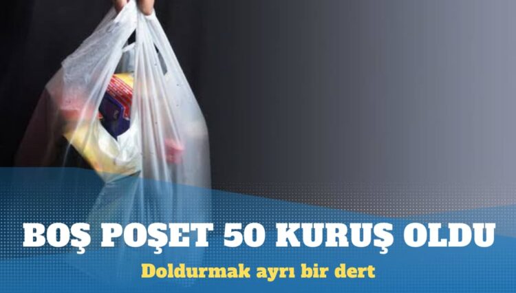 Plastik poşet fiyatına zam