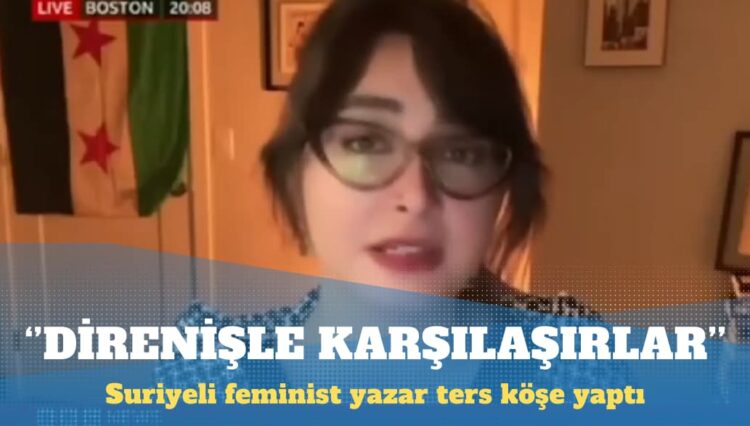 Suriyeli feminist yazar Hunaidi: Esad bizi bombalarken kimse Suriyeli kadınlarla ilgilenmiyordu