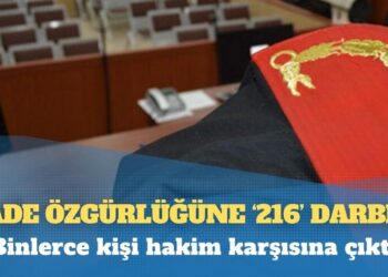 İktidarın baskı aracı TCK 216: Binlerce kişi ‘halkı kin ve düşmanlığa tahrik’ten hakim karşısına çıktı