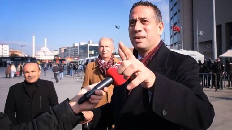 CHP’li Başarır röportaj verirken emniyet kamerası da kayıttaydı