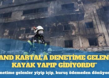 Otel personeli anlattı: Grand Kartal’a denetime gelenler kayak yapıp gidiyordu
