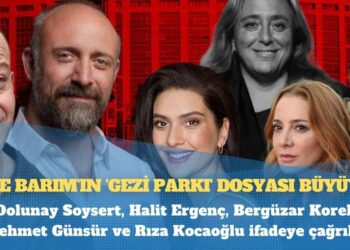 Ayşe Barım’ın ‘Gezi Parkı’ dosyası büyüyor: Dolunay Soysert, Halit Ergenç, Bergüzar Korel, Mehmet Günsür ve Rıza Kocaoğlu ifadeye çağrıldı