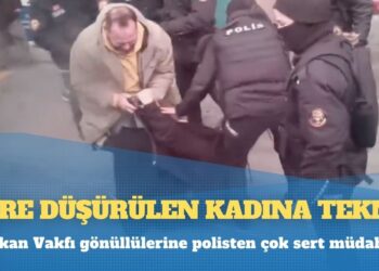 Furkan Vakfı gönüllülerine polisten çok sert müdahale: Yere düşürülen kadına tekme