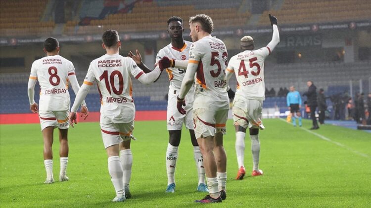 Galatasaray, Başakşehir’de Barış Alper’in golleriyle sevindi