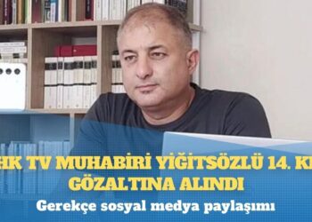 Gözaltına alınan KHK TV muhabiri Yiğitsözlü serbest: Gerekçe sosyal medya paylaşımı