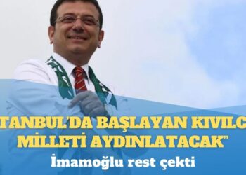 İmamoğlu rest çekti: ‘İstanbul’da başlayan kıvılcım milleti aydınlatacak’