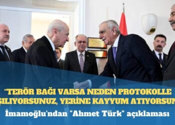 İmamoğlu’ndan iktidara “Ahmet Türk” sorusu: “Terör bağı varsa neden protokolle karşılıyorsunuz, yerine kayyım atıyorsunuz?”