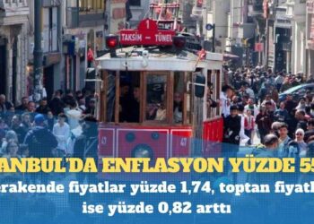 İTO: İstanbul’da enflasyon yüzde 55,27