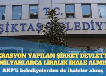 Operasyon yapılan şirket devletten milyarlarca liralık ihale almış