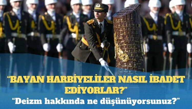 Savunma yapan teğmenlere bu soru sorulmuş: ‘Bayan Harbiyeliler nasıl ibadet ediyorlar?’
