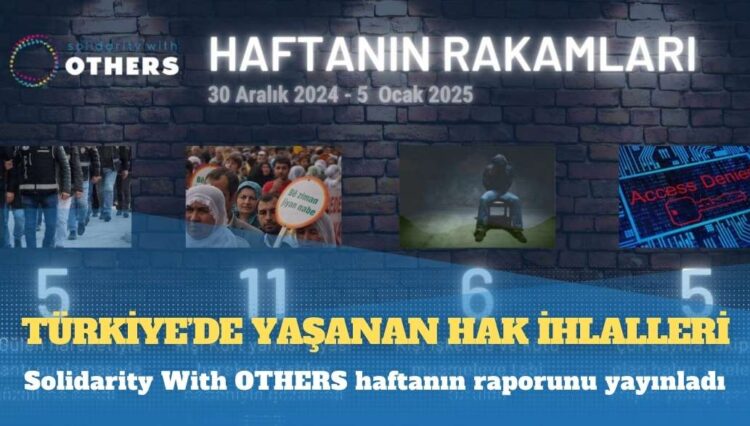 Solidarity With OTHERS haftanın raporunu yayınladı: Türkiye’de yaşanan hak ihlalleri