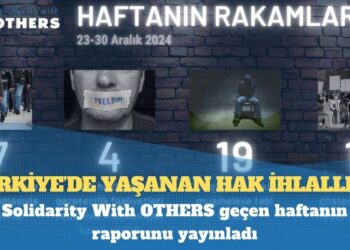 Türkiye’de yaşanan hak ihlalleri: Solidarity With OTHERS geçen haftanın raporunu yayınladı