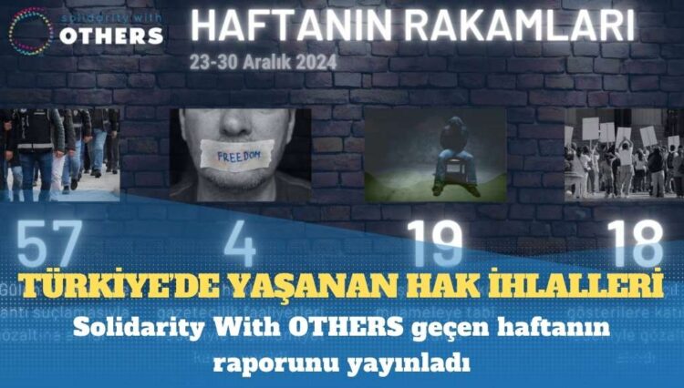 Türkiye’de yaşanan hak ihlalleri: Solidarity With OTHERS geçen haftanın raporunu yayınladı