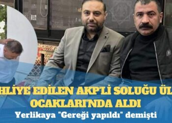 Yerlikaya “Gereği yapıldı” demişti: Tahliye edilen AKP’li soluğu Ülkü Ocakları’nda aldı
