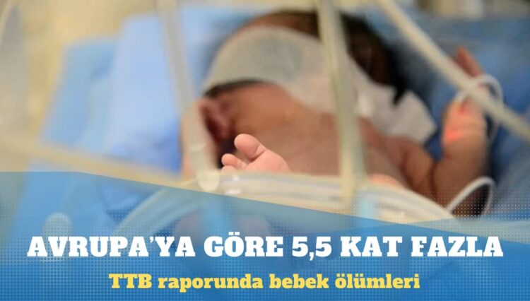 TTB raporu: Bebek ölümleri Avrupa’ya göre 5,5 kat fazla