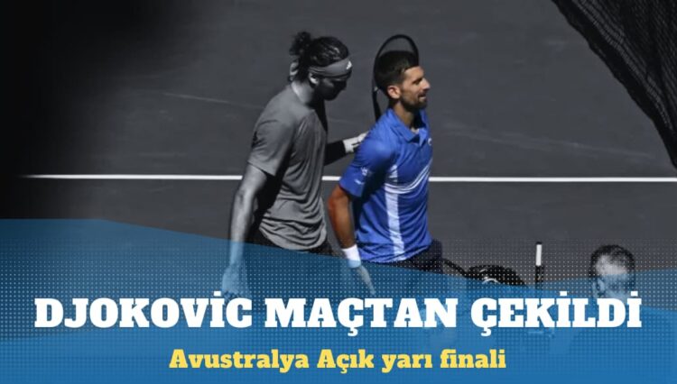 Avustralya Açık yarı finali: Djokovic maçtan çekildi, Zverev finalde