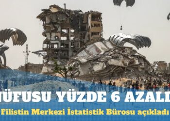 Gazze nüfusu savaşın başlangıcından bu yana yüzde 6 azaldı