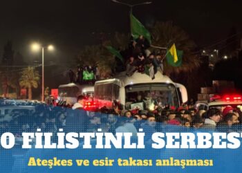 İsrail, cezaevindeki 90 Filistinliyi serbest bıraktı