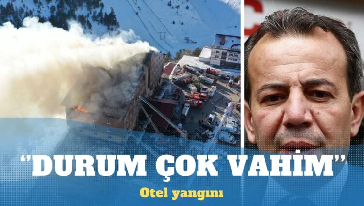 Bolu Belediye Başkanı Özcan: Durum çok vahim