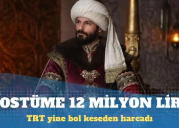 TRT yine bol keseden harcadı: Kostüme milyonlarca lira