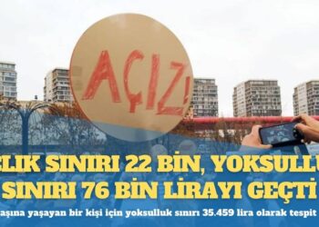BİSAM: Açlık sınırı 22 bin, yoksulluk sınırı 76 bin lirayı geçti