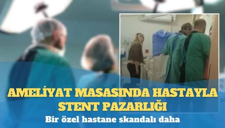 Muhasebeci ameliyat masasındaki acil hastayla pazarlık etti