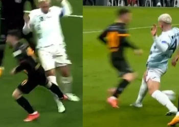 Galatasaray – Adana Demirspor maçında olayları başlatan penaltı pozisyonu