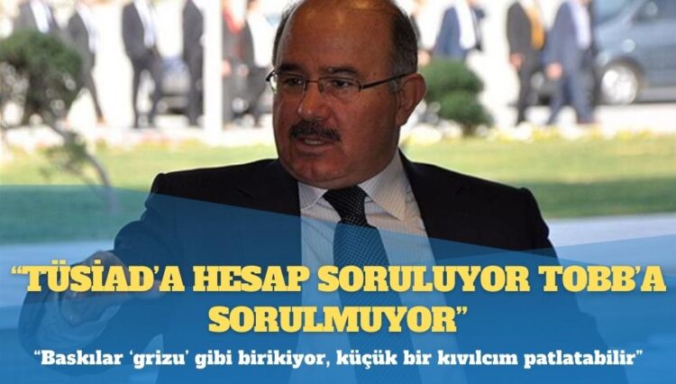 Eski Bakan Çelik: Baskılar ‘grizu’ gibi birikiyor, küçük bir kıvılcım patlatabilir