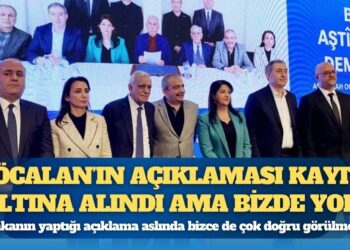 Hatimoğulları: Öcalan’ın açıklaması kayıt altına alındı ama bizde yok